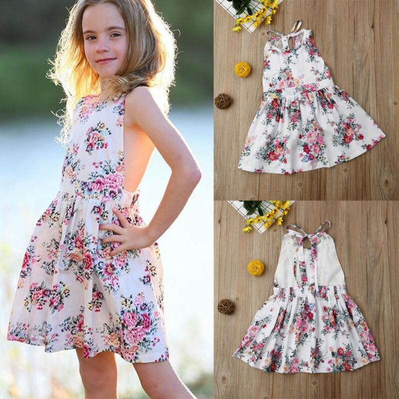 

Girl's Dresses Pudcoco Arrival Flower Girl Princess Dress Kid Baby Lace Party Wedding Pageant Tulle Tutu DressGirl's, White
