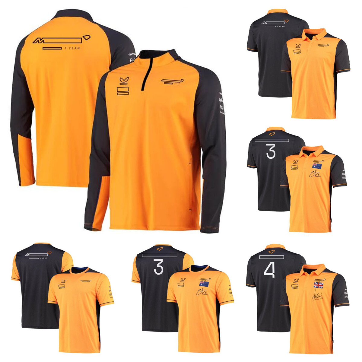 

2022 new F1 formula one team hoodie spring and autumn racing jersey same custom
