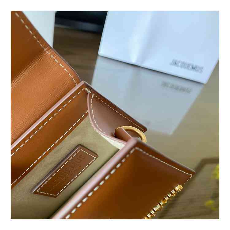 

2022 Jacquemsbag 2022 spring and summer new niche design jacqueemus Portable Single Shoulder Messenger Mini high-grade baonv, Caramel brown mini