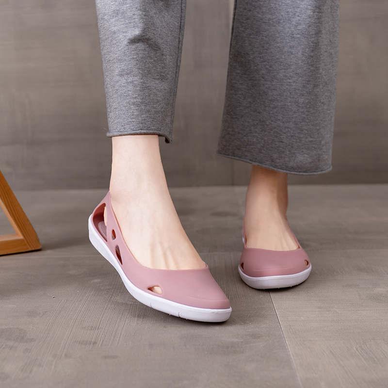 

Sandals Multicolor Transparent Woman Orthopedic Slipper Dad Women's Flat Shoes 2022 Summer Flats Tennis 736E, Black