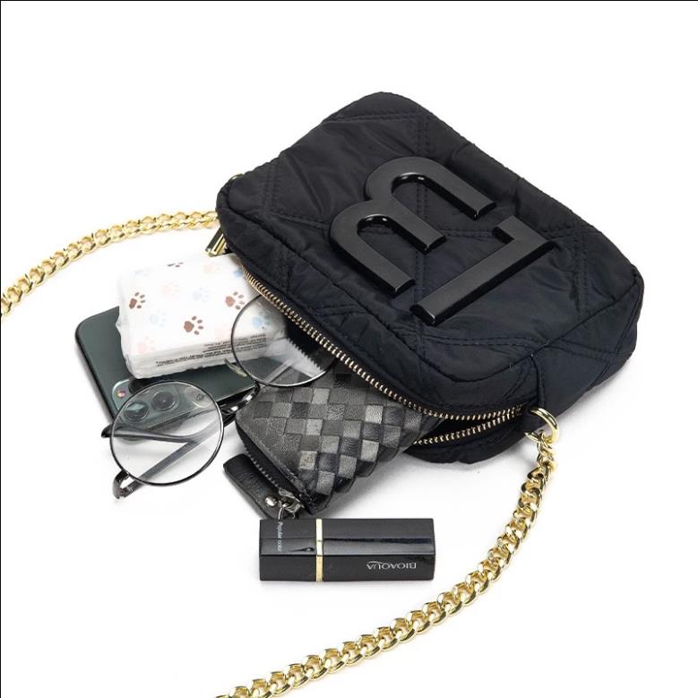 

New Arrived Sac A Main BIMBA Y original messenger bags shoulder LOLA bag luxury nylon mochila handbag bolsos mujer women, Khaki nylon