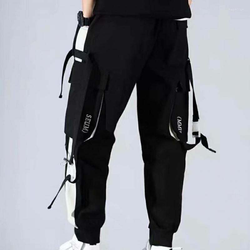 

Men's Pants Cool Great Hip-hop Style Winter Trousers Ankle Length Harem Strap Design For WorkMen's Naom22, White