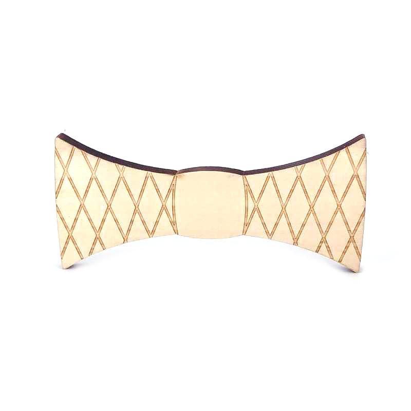 

Bow Ties For Men Collar Stripe Fashion Bowknot Wooden Tie Smooth Retro Neck Adjustable Strap Vintage BowtieBow