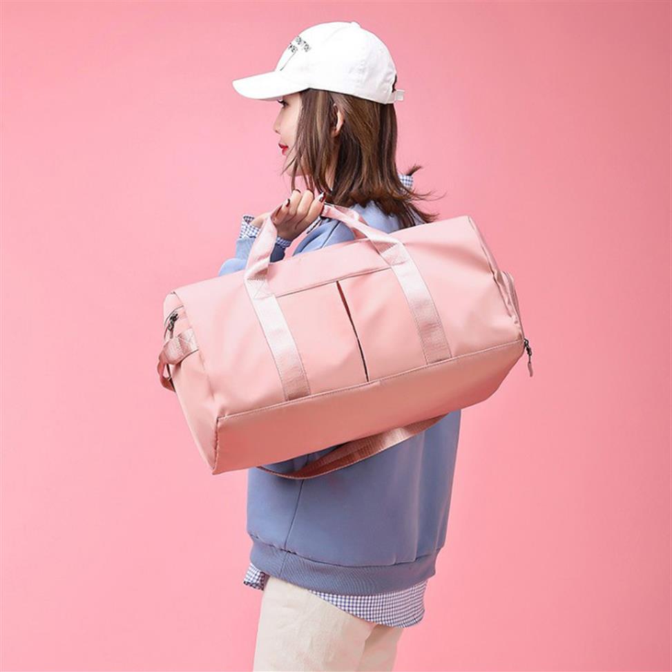 

Outdoor Bags LU-64 Sports Yoga Fitness With Shoulder Travel Large-capacity Multi-function2368, Pink