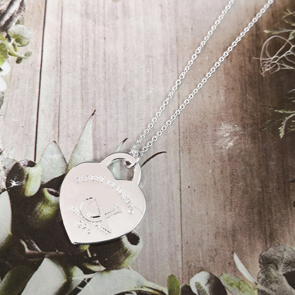 

Original 925 Silver Love Designer Necklace Charm Vintage Heart Pendant Necklaces Key Woman DIY Hearts brand Wedding Jewelry for Elegant Women Party Gift with logo
