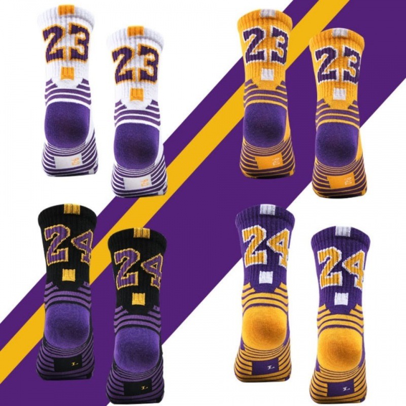 

Men Socks Women High Quality Cotton classic USA Professional Elite Basketball Terry Long Knee Athletic Sports Sock, Mixed color