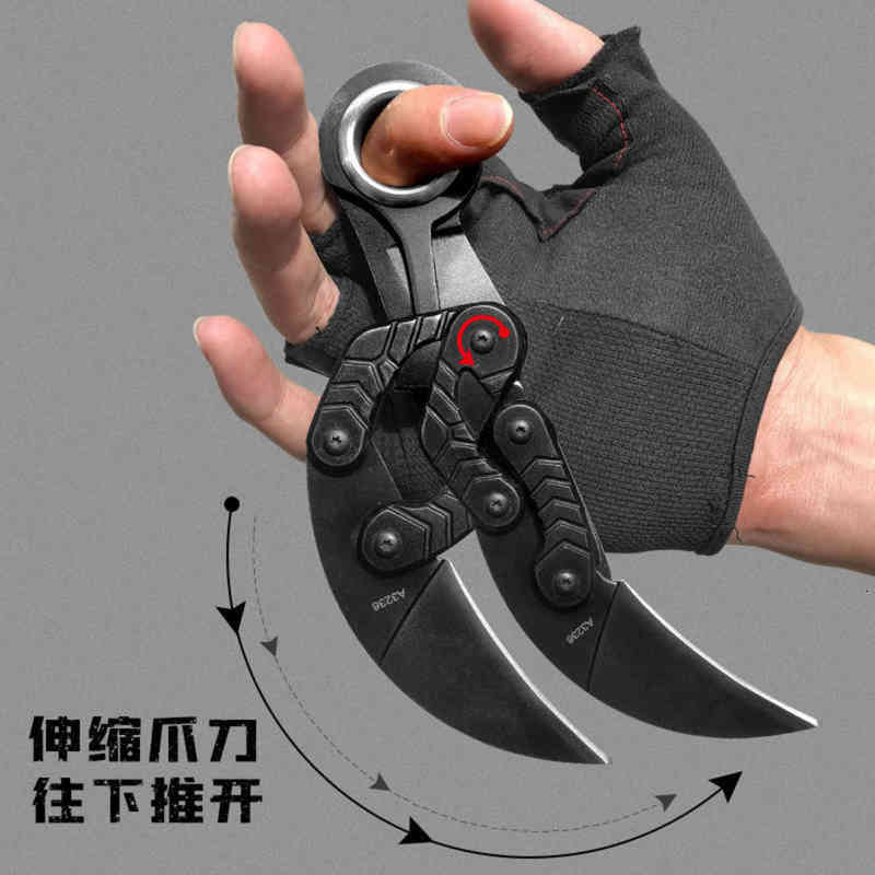 

Claw Knife Folding Self Defense Machine Hawk Outdoor Portable High Hardness DDUI42545