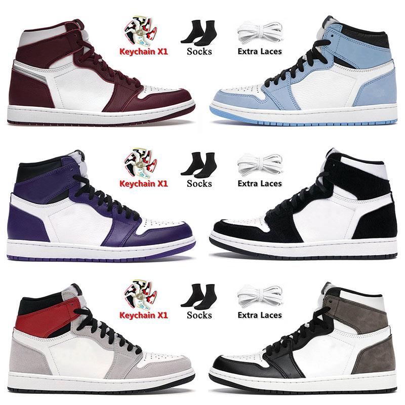 

Top Fashion 2022 OG Mens Basketball Shoes 1 1s University Blue Twist Dark Mocha Bordeaux Pine Green Jorda Jorden Retro Sneakers Trainers Size 12, C2 bordeaux 40-47