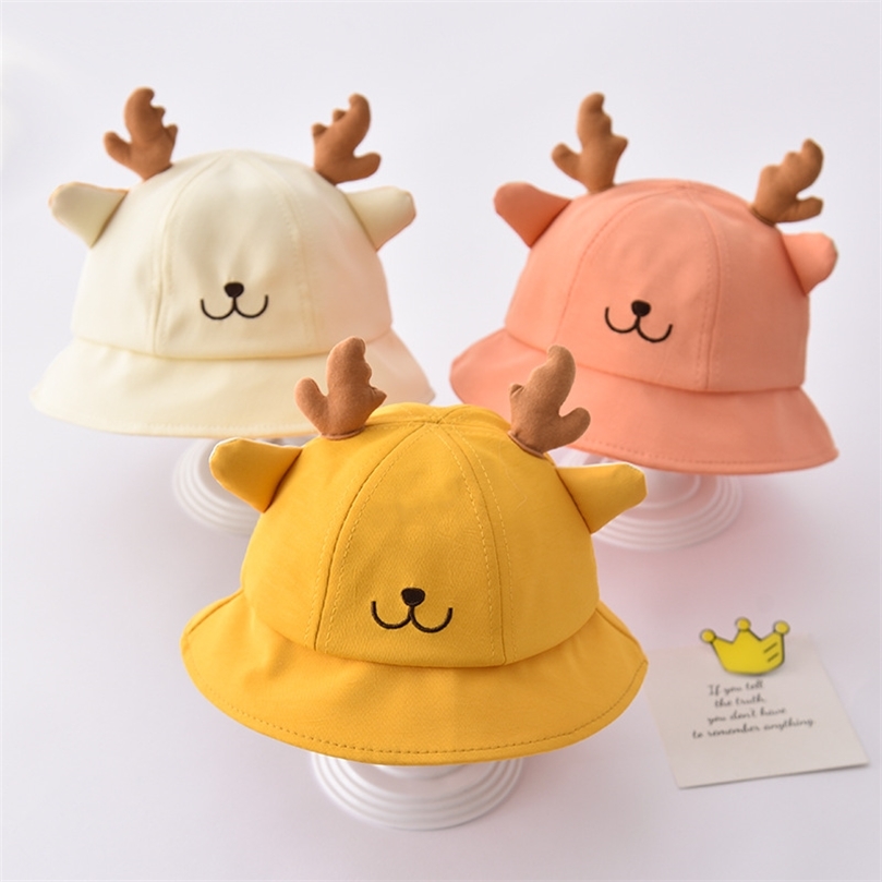 

Topi Ember Bayi Baru Matahari Santai Musim Panas Nelayan Anak Perempuan Lakilaki Sulaman Hewan Mode Panama Lebar 220611