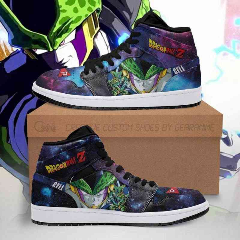 

Cell Sneakers Galaxy Agon Ball z Anime Shoes Fan, Others