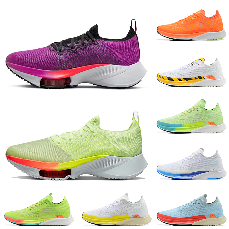 

Designer Vaporfly Streakfly Proto Knit Fly Men Women Running Shoes Sneaker Black Green White Sliver Rose Pink Barely Volt Multi Color Sports Sneakers Shoe Size 45, A#16 white blue 40-45