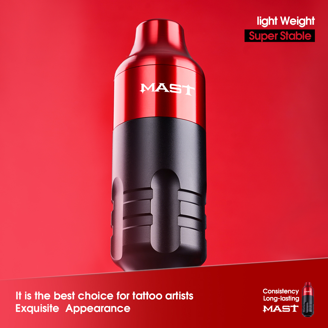 

Mast Tattoo Machine Rotary Pen Cordless Motor for Permanent Makeup Body Tattoo WQ386