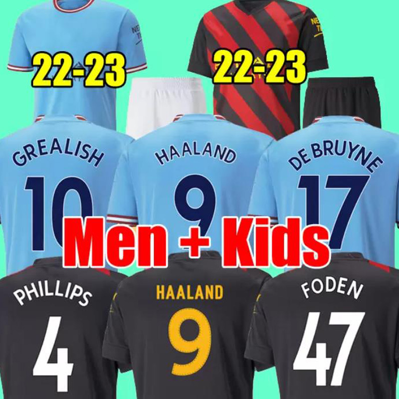

22 23 Soccer Jersey GREALISH STERLING MANS CITIES MAHREZ Fans Player Version DE BRUYNE FODEN 2022 2023 Football Tops Shirt Soccer Wear, 2023 men home