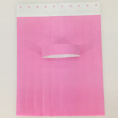 

100 pieces Party adult PLAIN COLOR one-off colorful tyvek wristbands paper bracelet band for event