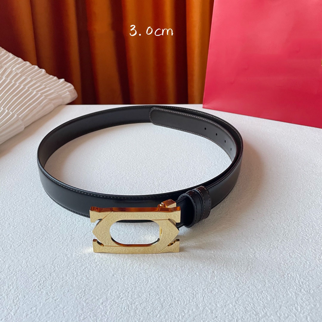 

CAT panther 3cm Top Mens Business Design Leather Belt and Classic Vintage Luxury Brand Designer Fashion catwalk Womens ladies Belt Stainless Steel Buckle With Box 1, Black