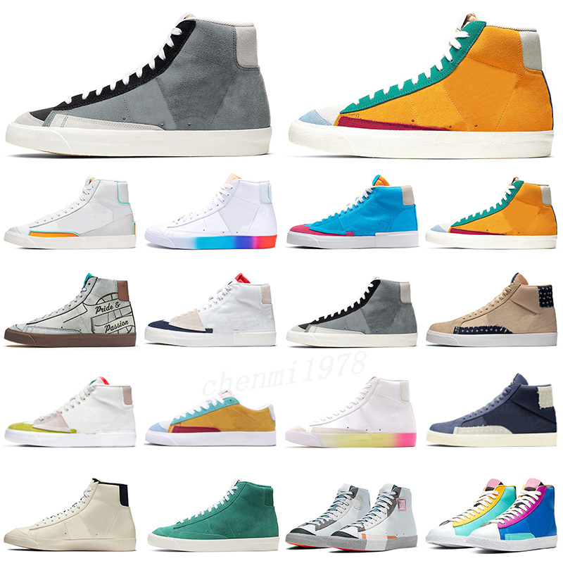 

Mens Mid Grim Reaper Sneakers Running Shoes All Designer Men Hallows Eve Skateboard Women White Blazer Reepers Skate Boots Woman Sports c01, Color 7
