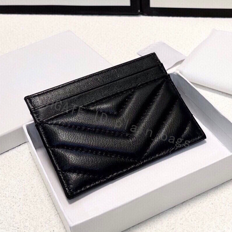 Mini portefeuille porte-cartes en cuir concepteurs femmes embrayage décontracté sacs à main de luxe compartiment intérieur portefeuilles dame pla