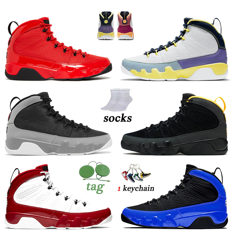 

Chile Red Particle Grey 9s Jumpman 9 Basketball Shoes 2022 Change The World University Gold Patent Leather Bred Statue Space Jam Gym Red Mens Trainers Sports Sneakers, D32 statue 40-47