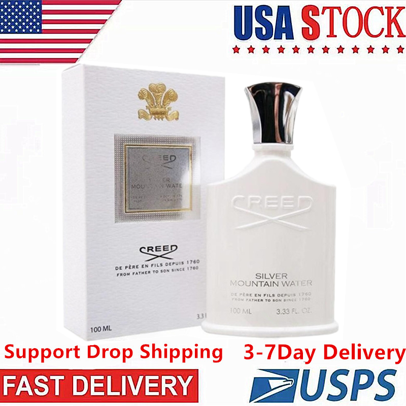 Creed Perfume 100ml Men Cologne Sliver Mountain Water Perfume With Good Smell Satisfactory Quality Fragrance Free delivery-image-780749996