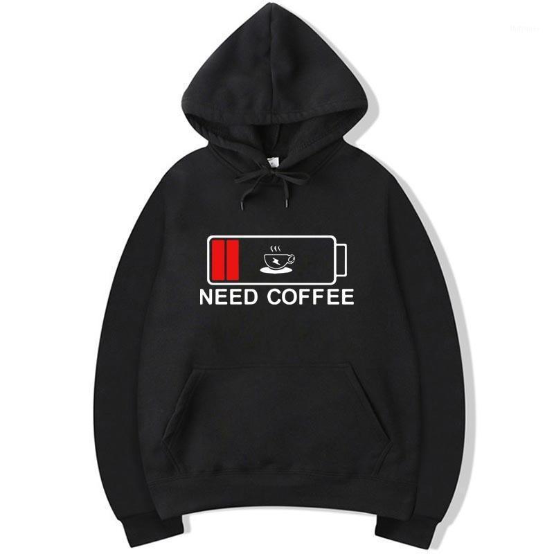 

Men' Hoodies & Sweatshirts Men' Hoodie Loose Funny NEED COFFEE Print Unisex Casual Cool Men Hip Hop Hooded Male Tops PulloverMen, Beige-2018021