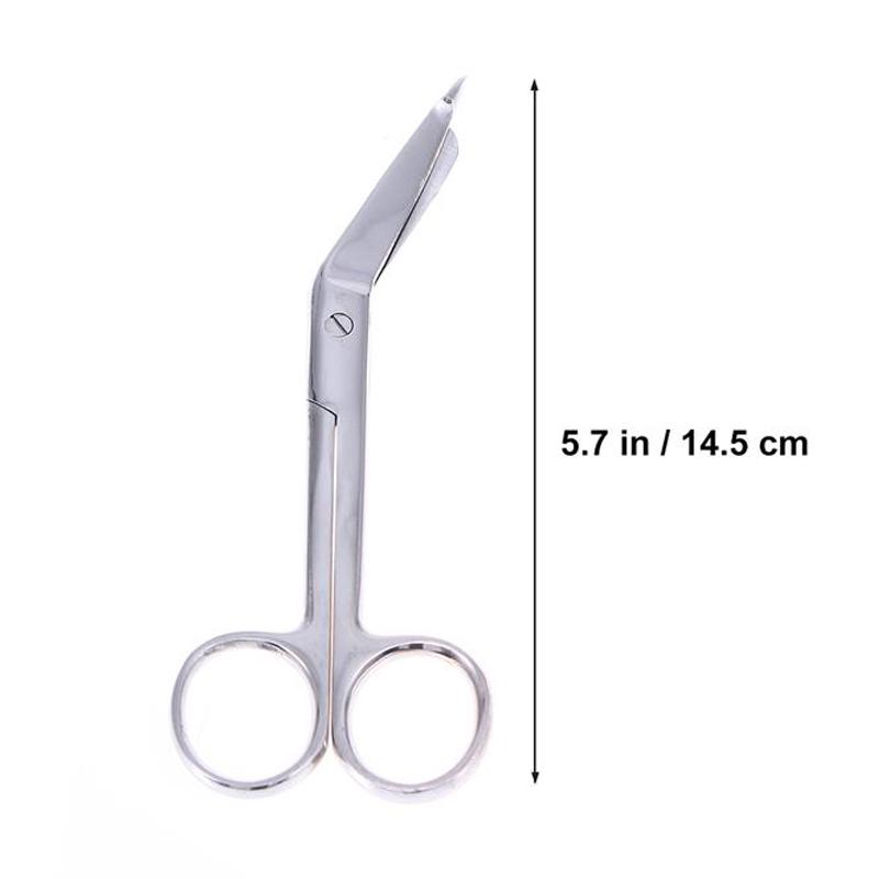 

14cm stainless steel bandage scissors for nursing, family medical scissors, auxiliary trauma first aid tools