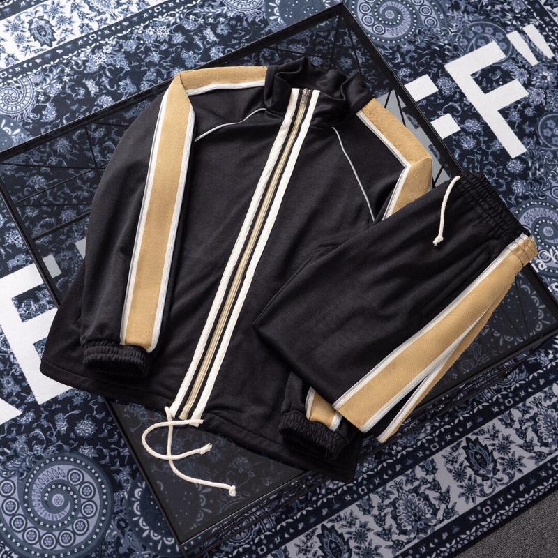 

Men's Hoodies & Sweatshirts Spring And Autumn Zipper Sports Hoodie Fashion Outdoor Ribbon Splicing Couple Running For Both Men WomeMen's