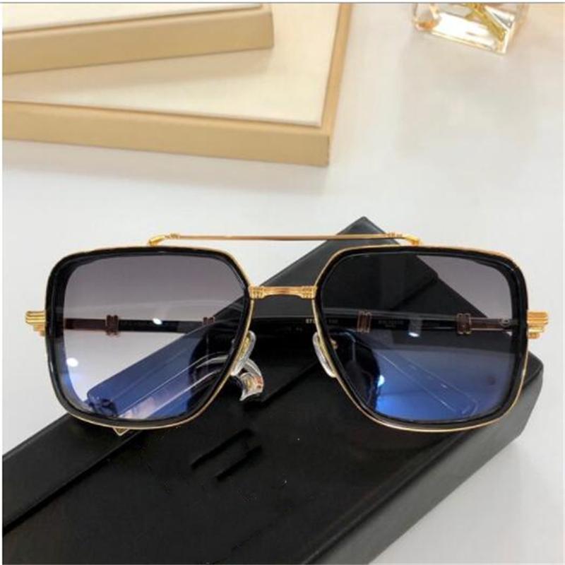 

Sunglasses Style Black Metal Square Women Designer Brand Glasses Luxury Quality Original Box Unisex Sun Visor UV400Sunglasses