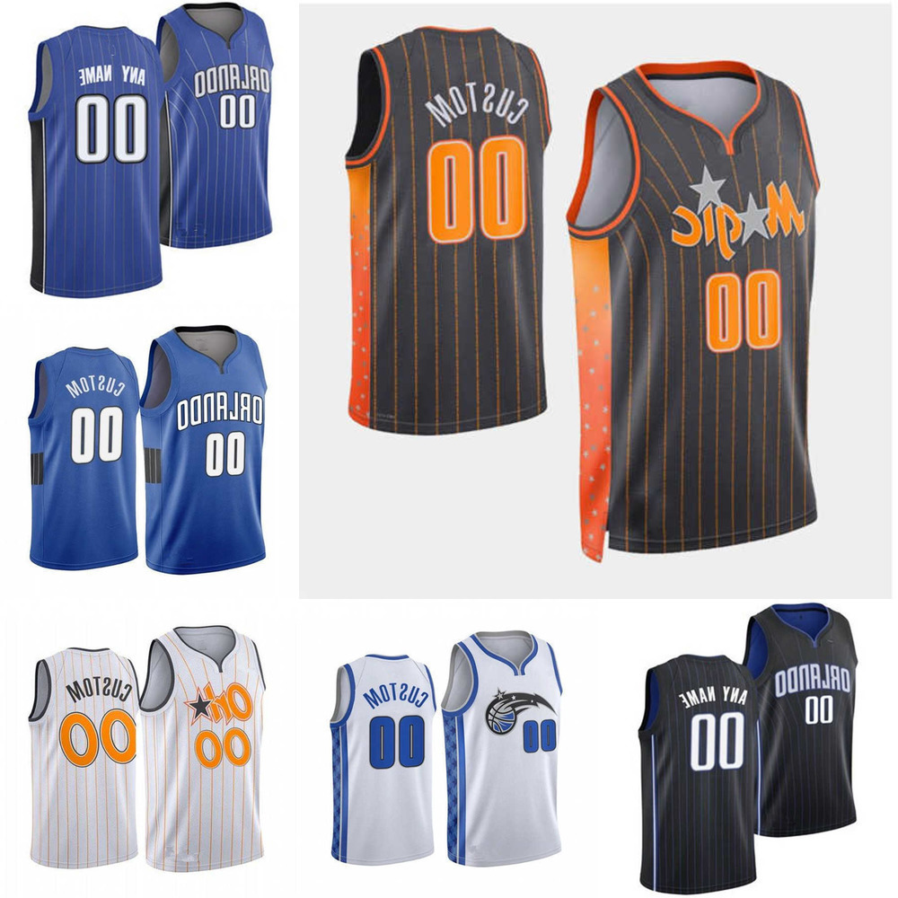 

Basketball Jersey 75th Custom Men Women Youth Orlando''Magic''Terrence 31 Ross Cole 50 Anthony 20 Markelle Fultz 10 Bol Bol, Color
