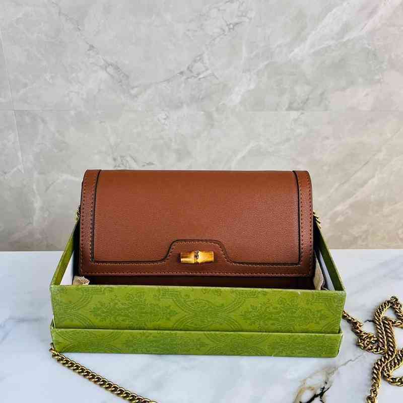 

Shoulder Bags Luxury Clutch Bamboo Lock Chain Bag Women Handbag Designer Crossbody Leather Wallet Female Purses 220408, Blue