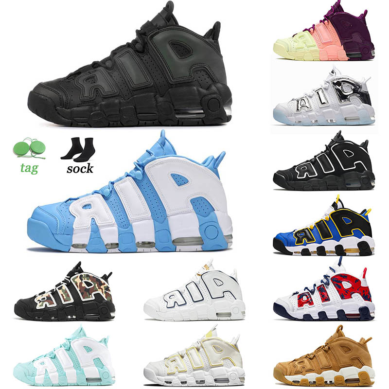 

White Varsity Red Scottie Pippen Basketball Shoes University Blue UNC Bulls Hoops Pack Fuchsia Blast Loud And Clear Lucky Charms Womens Mens Sneakers Trainers, A46 pink blast 36-40