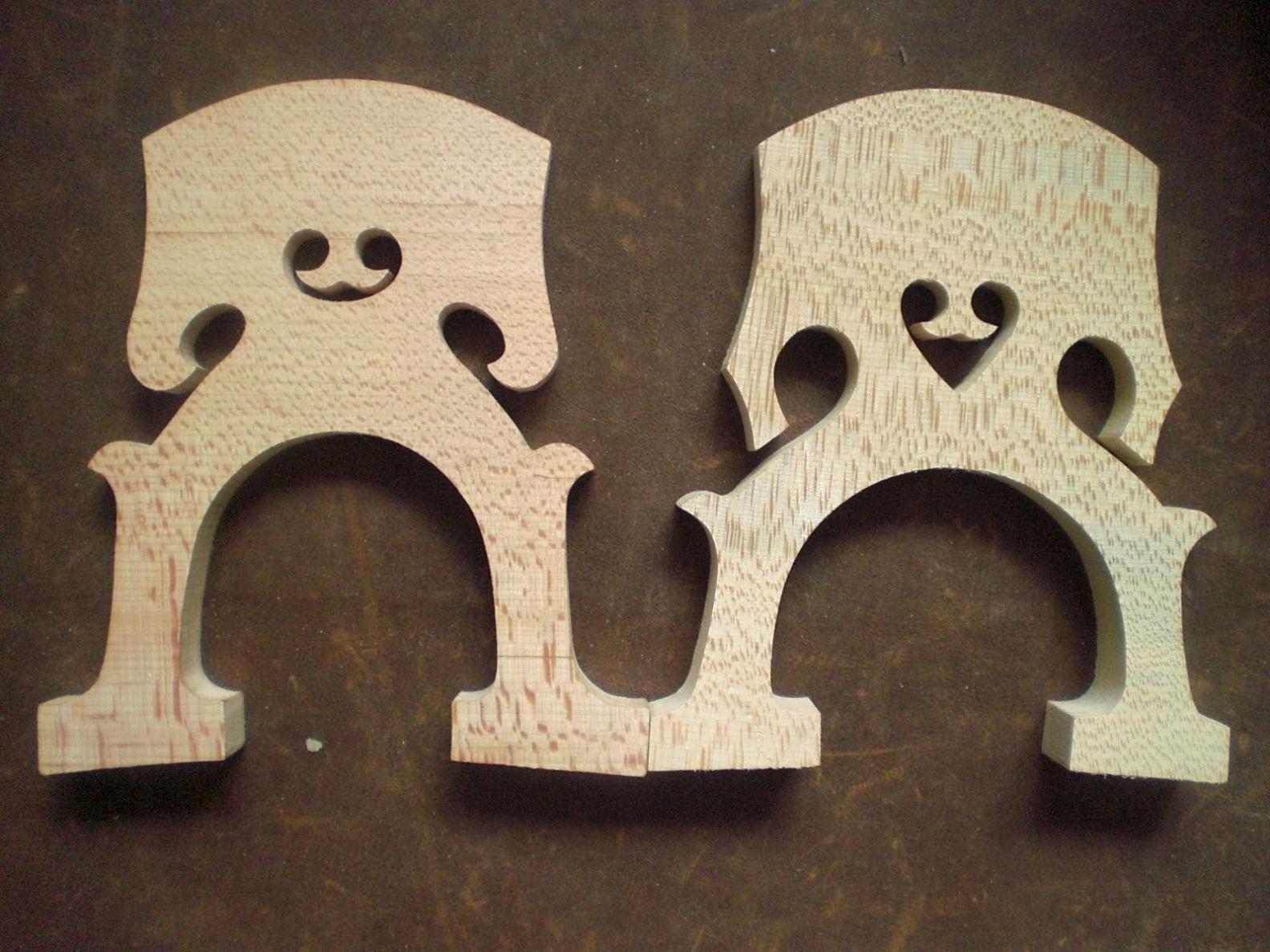 

Cello Maple Bridge Belgium or French Type European Maple Bridge 4/4