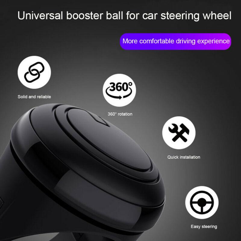 

Steering Wheel Covers 360° Car Auto Power Turning Ball Knob Spinner Universal Handle BoosterSteering CoversSteering