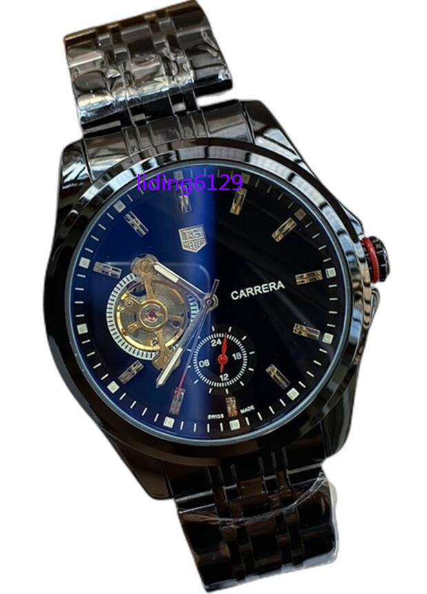 

2023 Highend men's women carrera heuer mechanical watch sales style high quality AAA waterproof boutique steel tag watchband men watches #4H8G9, Gray