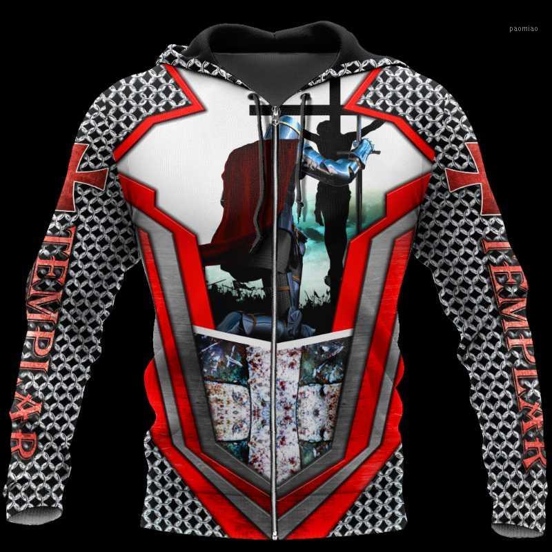 

Men's Hoodies & Sweatshirts 3D Full Printing Knights Templar Spring Autumn Men Hoodie Unisex Luxury Harajuku Hooded Sweatshirt Casual Jacket, Hooded 01