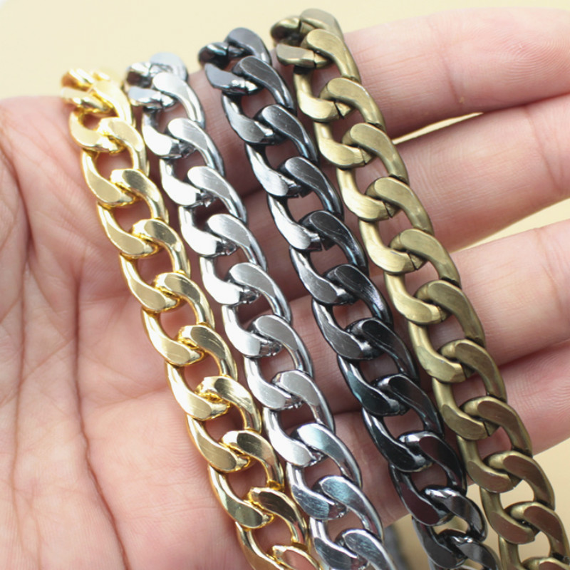 

New Fashion Long 120cm Metal Purse Chain Strap Handle Handle Replacement For Handbag Shoulder Bag 11 Alloy Style Accessories