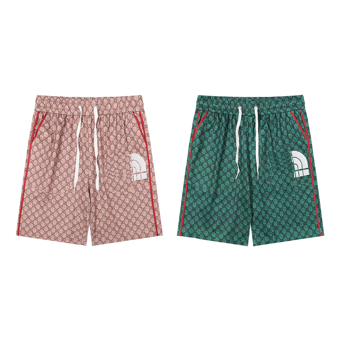 

Mesh Basketball Shorts Two Deep Side Hem Pockets Summer Basic Men Shorts Cropped Fit Polyester Vintage Plain Cotton Technics Mid d42#002, Green