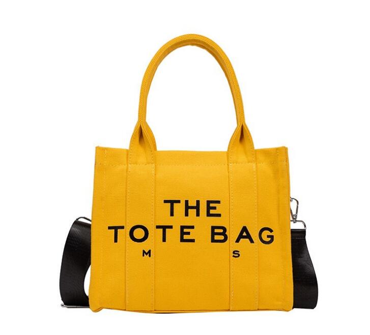 

new women TOTE BAG letter canvas bag diagonal handbag hand shopping bag T003