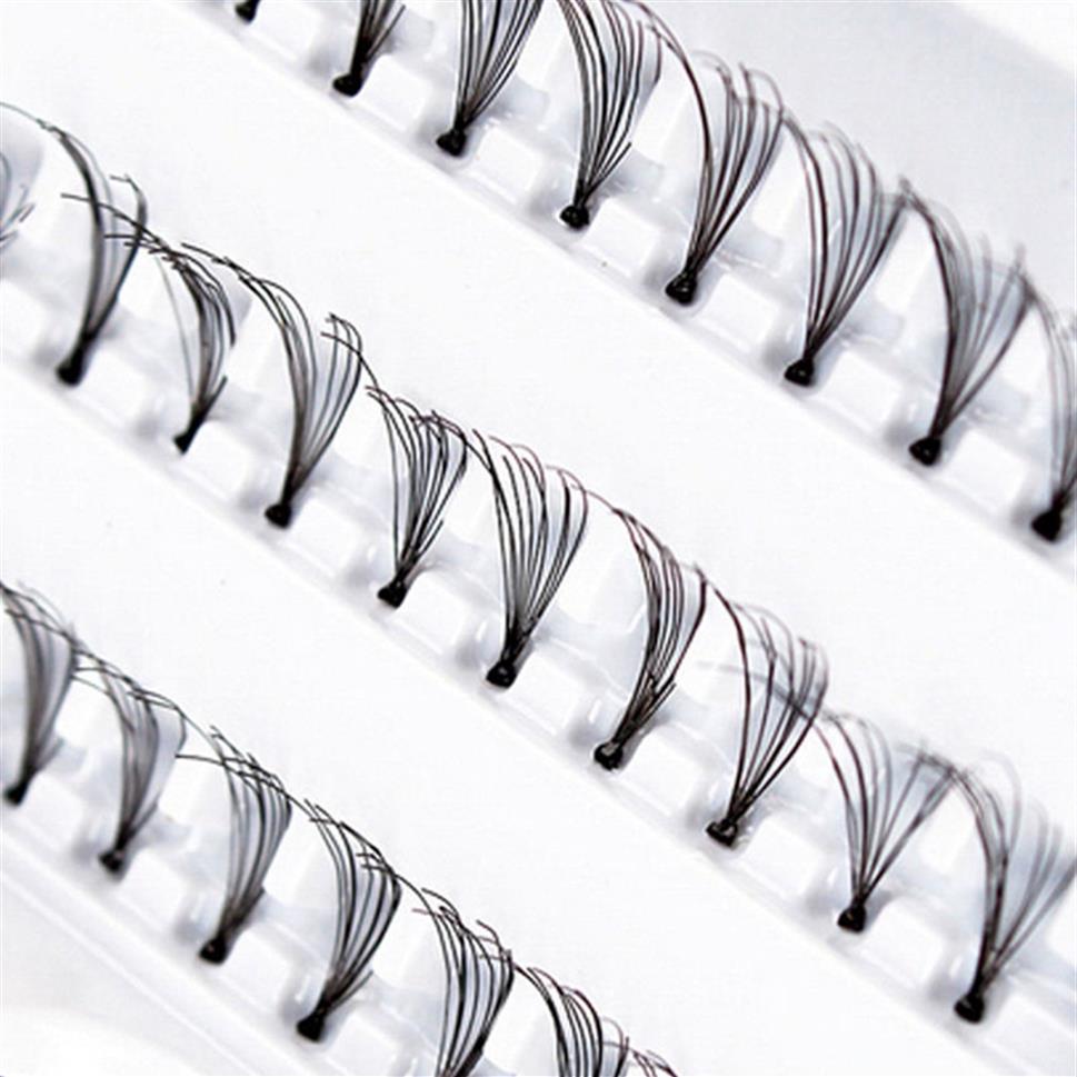 

60pcs/Set Individual Lashes Black False Eyelash Natural Long Cluster Eye Lashes Extension Makeup 8/10/14mm312H