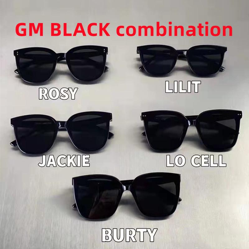 

Sunglasses High Quality Korea Brand GM GENTLE JACKIE DEUS 1996 MILL OBON SAL XOXO LILIT LIBE Women Men Original PackingSunglasses