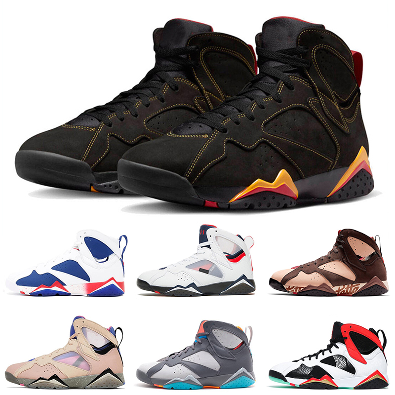 

2022 High 7s Men Women Basketball Shoes French Blue Hare Raptor VII 7 Bordeaux Sapphire Flint Citrus Shimmer Greater China Sweater Unisex Trainer Sneakers, #a14 40-45