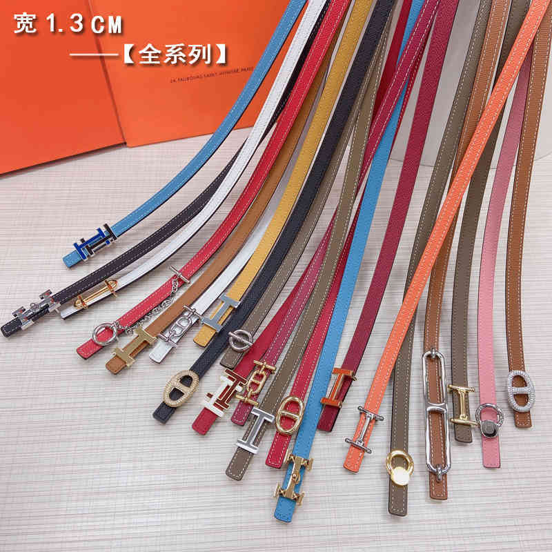 Ceintures de créateurs herme ceinture h familiale key ceinture en cuir fin féminin 100 pull assorti jupe de jupe de robe de décoration pantalon