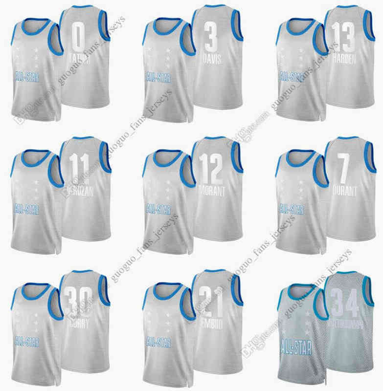 

Custom Printed 22 New Basketball Jerseys derozan antetokounmpo harden morant tatum curry young White High Quality Jersey Size S--XXL