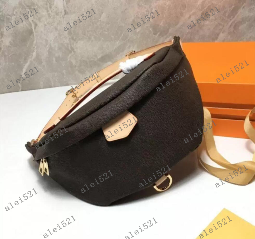 

Bumbag Waist Bag Package Women Mens Wallet Classic Shoulder Bags Clutch Handbag Luxury Crossbody Packages, Plum