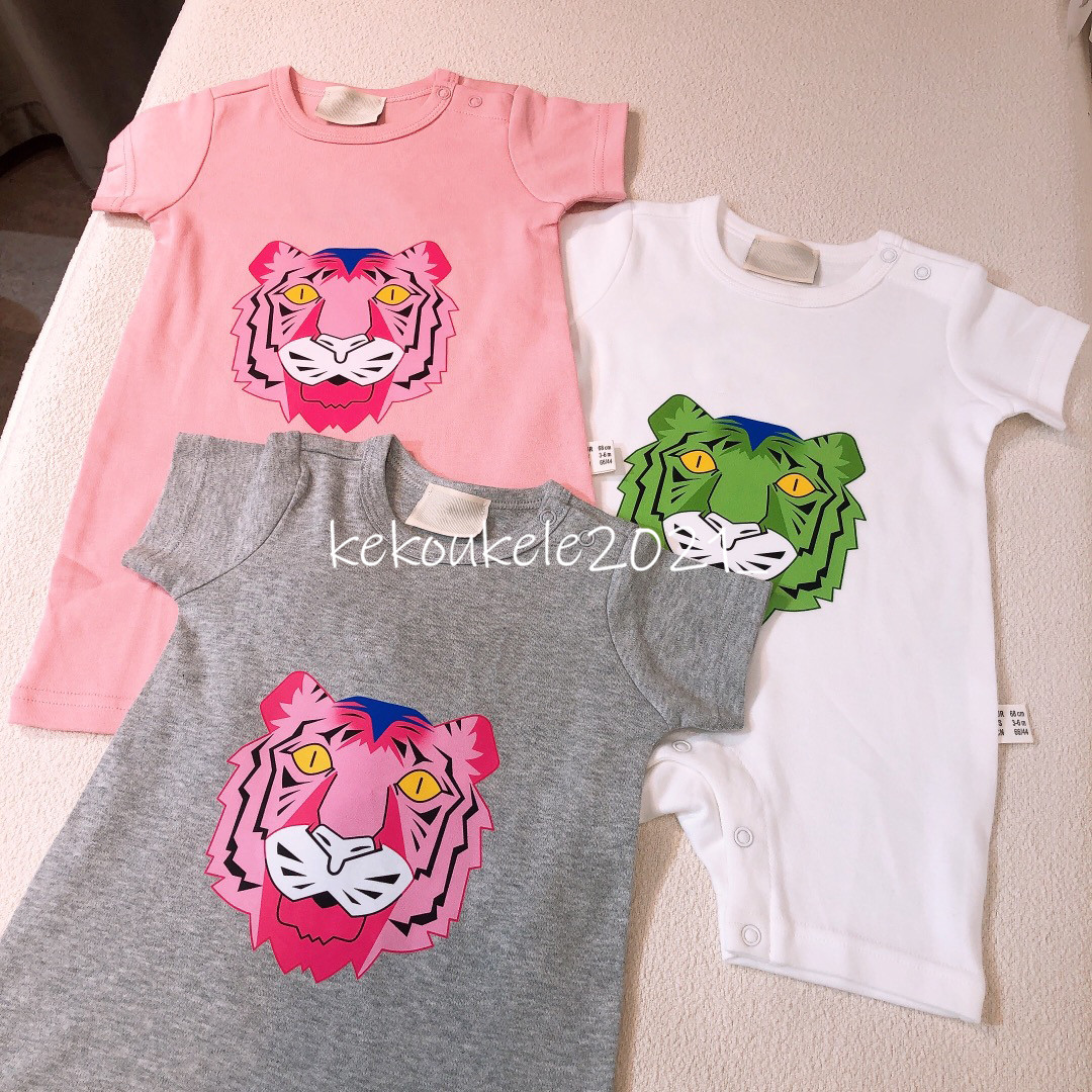Été nouveau-né infantile bébé garçons filles barboteuse body une pièce 100% coton à manches courtes combinaison tenues vêtements