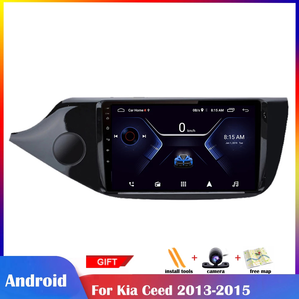 

9 Inch HD Full Touch Android 10 Car Video Dvd Player for Kia CEED 2013-2015 Multimedia Gps Navigation System