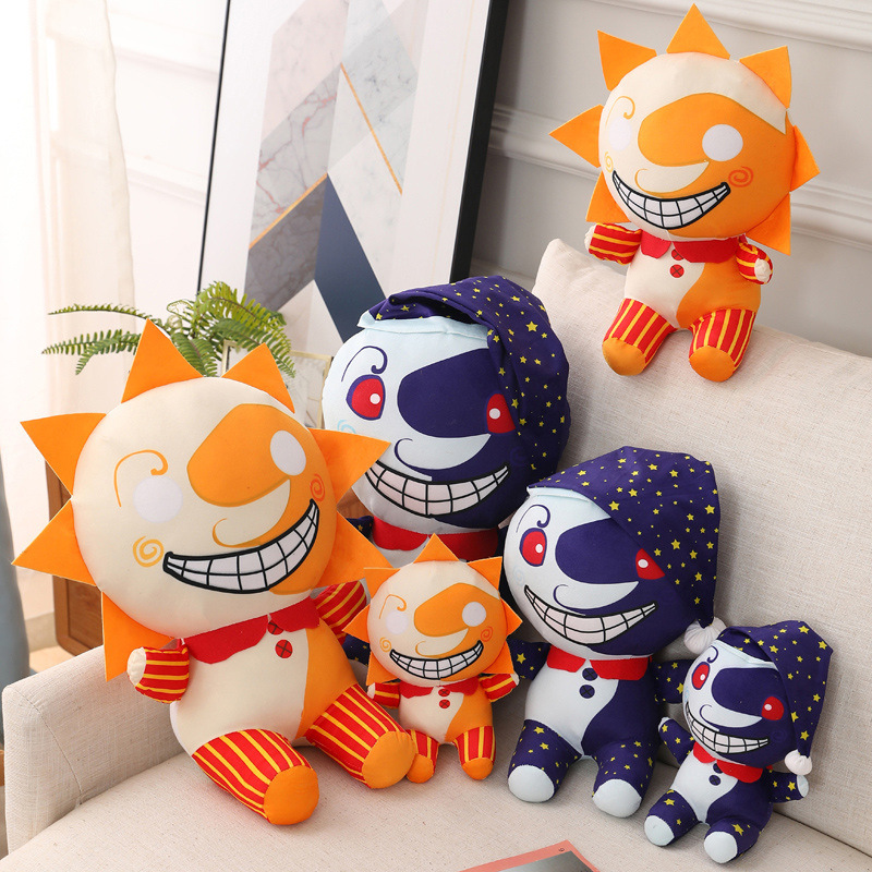 

2022 New Sundrop FNAF Plush Toys Cute Soft Stuffed Cartoon Horror Game Dolls For Kid Birthday Gift