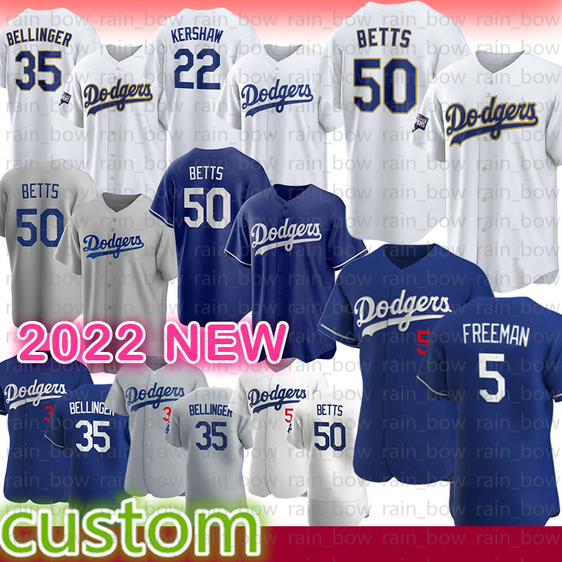 

Los Angeles Baseball Jersey Dodgers 50 Mookie Betts 35 Cody Bellinger Clayton Kershaw Freddie Freeman Justin Turner Julio Urias Trea Turner Trevor Bauer Matt Beaty, Women(size:s-2xl)daoqi