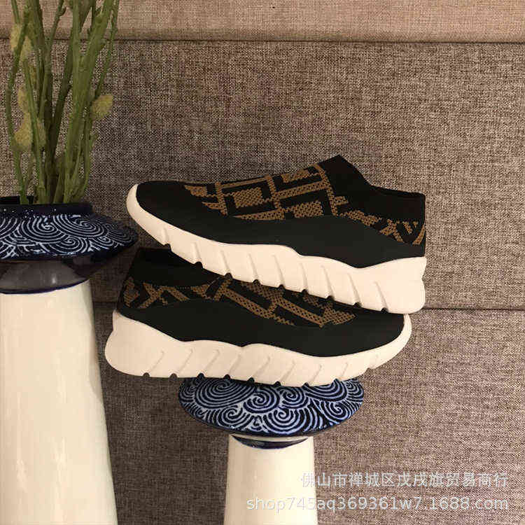 

Hair high set autumn low top boys' and girls' shoes, Black