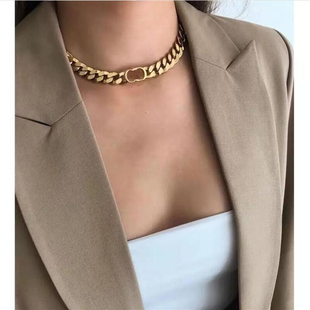 

Luxury Fashion Choker Necklace Designer Jewelry Wedding Diamond 18K Gold Plated Platinum Letter pendants necklaces and bracelet se207o