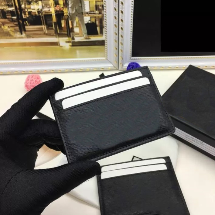 

2022 new Top Quality card holders Hot brand designer men fashion Wallets High quality small purses cards holder with box